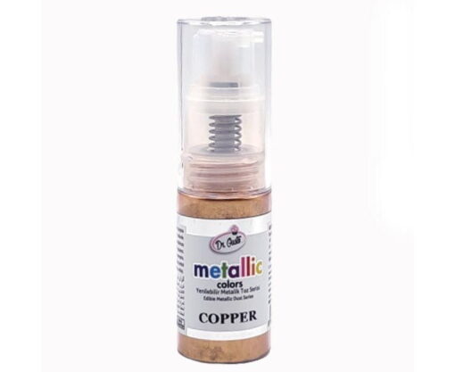 Colorant Pudra Metalizat Spray Pompita - 10 gr - CUPRU - Dr Gusto