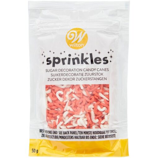 Decor comestibil - CANDY CANE SPRINKLE MIX - 50 gr - Wilton