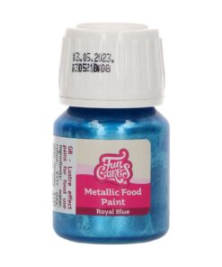 Colorant alimentar metalizat -ROYAL BLUE- 30 ml -Funcakes