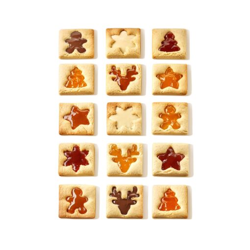 Forme pentru biscuiti - WINTER HOLIDAY -24,3 x 15,3 x H: 2 cm - Silikomart