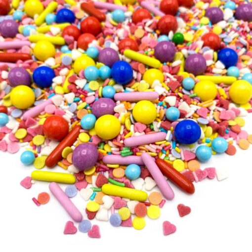 Decoratiuni zahar (sprinkles) - Spreadlove - 180 gr - Happy Sprinkles