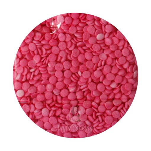 Decor din Zahar - Confetti - Roz - 800g - Dr Gusto