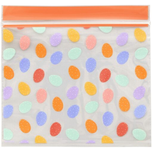 Pachet 20 Punguțe Resigilabile cu Oua - 18,5 x 18,5 cm - Wilton