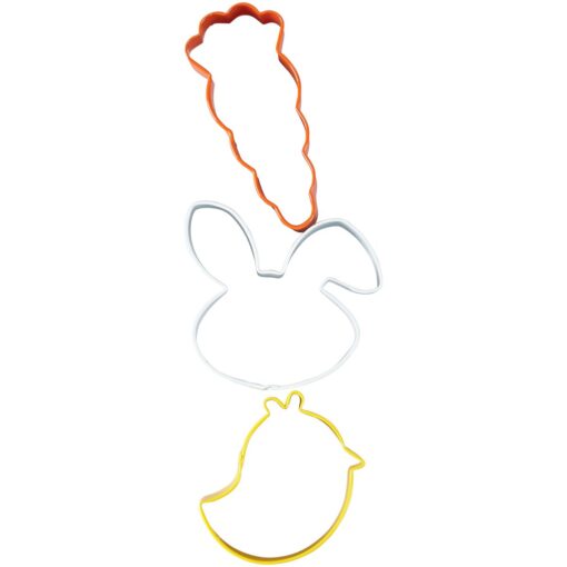 Set 3 buc Decupator din Inox - WHIMSICAL EASTER - Wilton