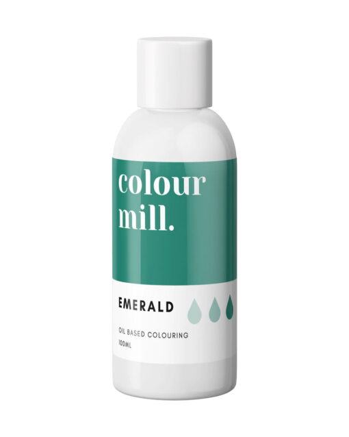 Colorant pt Ciocolată ,Crema de Unt etc.- Emerald , 100 ml-Colour Mill