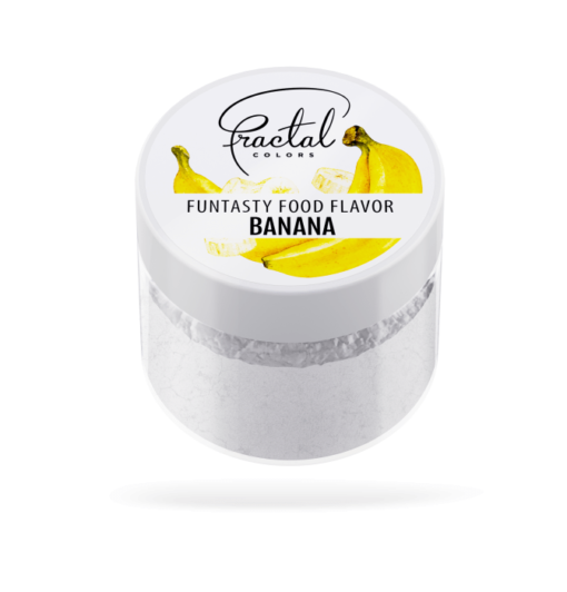 Aromă alimentară pudră incoloră - Funtasty BANANA/ BANANA - 30 g- Fractal