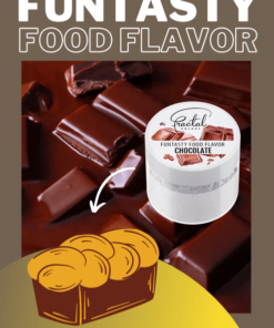 Aromă alimentară pudră incoloră - Funtasty CHOCOLATE/ CIOCOLATA - 30 g- Fractal