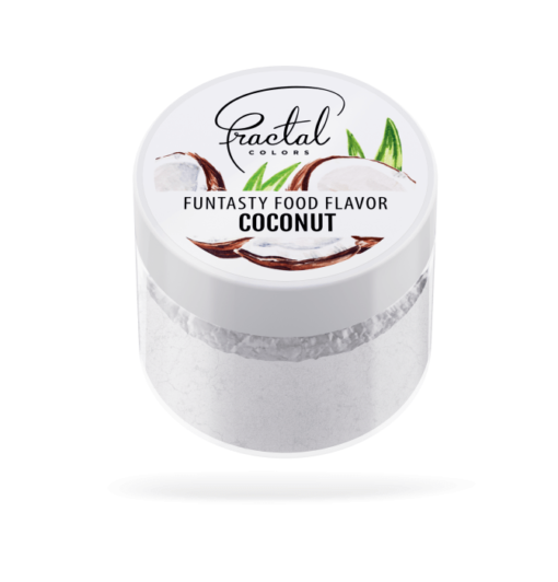 Aromă alimentară pudră incoloră - Funtasty COCCONUT/ COCOS - 30 g- Fractal