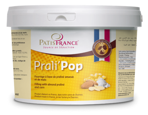 Crema / Umplutura crocantă de migdale - PRALI’POP - 2kg - PatisFrance