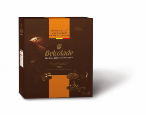 Ciocolata cu Lapte si Caramel - 34% cacao - 5 kg - Belcolade