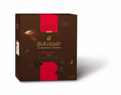 Ciocolată neagră belgiană extrafină - Noir Supreme - 70.5% - 5 kg - Belcolade